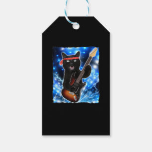 Cat Guitar Shirt Rock Band Tshirts Epic Solo Conce Geschenkanhänger