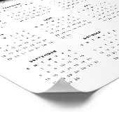 Cat Guitarist 2025 Calendar Musical Feline Fine Poster (Ecke)