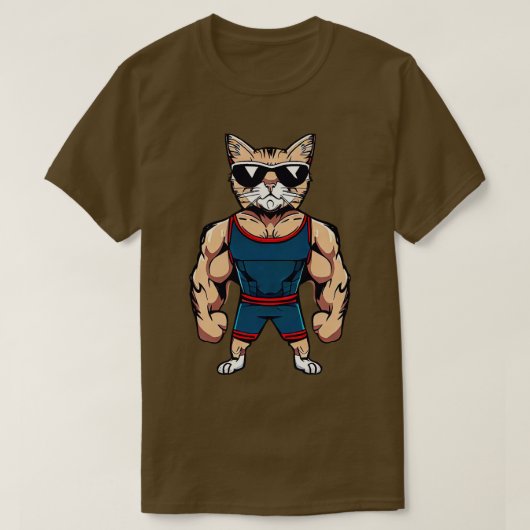 Cat Gym T-Shirt (Design vorne)