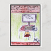 Cat Hackers Postcard Postkarte (Vorderseite)