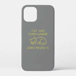 Cat hair everywhere zero regrets Case-Mate iPhone hülle