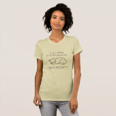 Cat hair everywhere zero regrets T-Shirt (Vorne ganz)