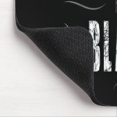 Cat Hair Is The New Black Funny  Mousepad (Ecke)