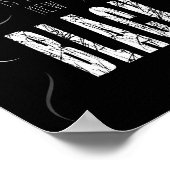 Cat Hair Is The New Black Funny  Poster (Ecke)