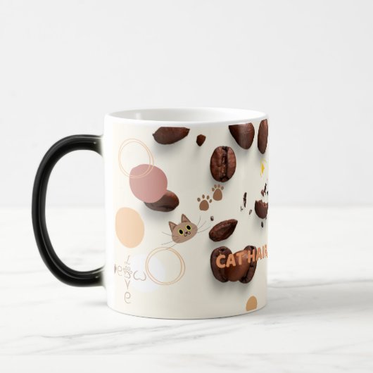 Cat Hair Keine Sorge Tasse - Funny Coffee Cup for (Links)