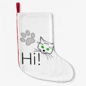 Cat - Hallo! Kleiner Weihnachtsstrumpf (Vorderseite)