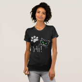 Cat - Hallo! T-Shirt (Vorne ganz)
