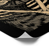 Cat Halloween Cat Lover Cat Mama Vater Poster (Ecke)