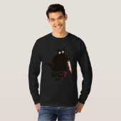 Cat Halloween Cat Nani T-Shirt (Vorne ganz)