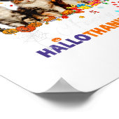 Cat halloween christmas glücklich hallothanksmsmsm poster (Ecke)