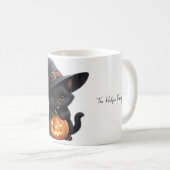 Cat Halloween Family Kaffeetasse (VorderseiteRechts)