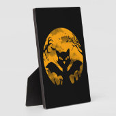Cat Halloween Fotoplatte (Seite)