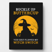 Cat Halloween Fotoplatte (Vorderseite)