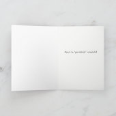 Cat Halloween Grandtochter Super Niedlich Karte (Innenseite)