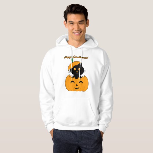 Cat-halloween Hoodie (Vorne ganz)