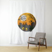 Cat Halloween Kitten Halloween-Kostüm Wandteppich (Beispiel)