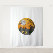 Cat Halloween Kitten Halloween-Kostüm Wandteppich (Vorderseite)