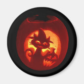 Cat Halloween Magnet (Vorne)