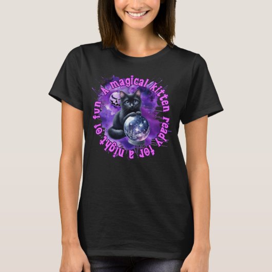 Cat Halloween Shirt (Vorderseite)