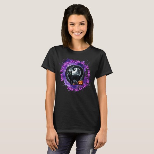 Cat Halloween Shirt (Vorne ganz)