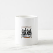 Cat Halloween Spooky Kitten Lover Trick oder Trete Kaffeetasse (Mittel)