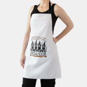 Cat Halloween Spooky Kitten Lover Trick oder Trete Schürze (InSitu)