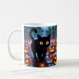 Cat Halloween Tasse - Anime Spooky Tasse