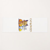 Cat halloween yogamatte (Vorderseite (Horizontal))