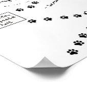 Cat-Hallway-Angriffsplan Poster (Ecke)