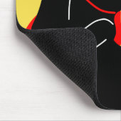 Cat Happy Cape Mousepad Simple Niedlich Kitty (Ecke)