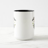 Cat Happy Halloween Cauldron Bat Tasse (Zentrum)