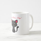 Cat Happy Mother Day Kaffeetasse (VorderseiteRechts)