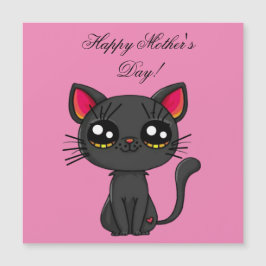Cat Happy Mother Day Magneteinladung