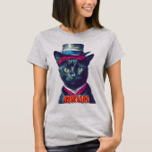 CAT & HAT BRUH T - Shirt (Vorderseite)