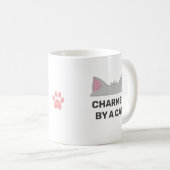 Cat Head & Personalisiert Funny Cat Zitat Kaffeetasse (VorderseiteRechts)