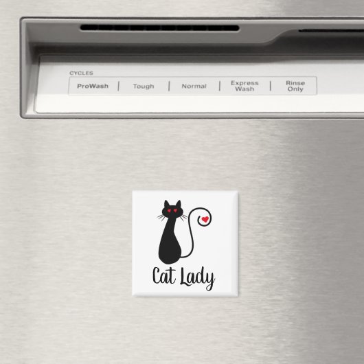 Cat Heart Magnet (In Situ (Geschirrspüler))