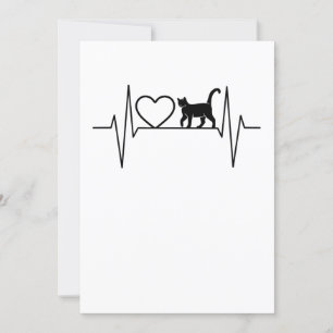 Cat Heartbeat Einladung