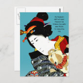 Cat Heaven Postkarte (Vorne/Hinten)