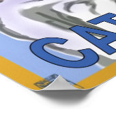 'Cat Hero' Poster (Ecke)