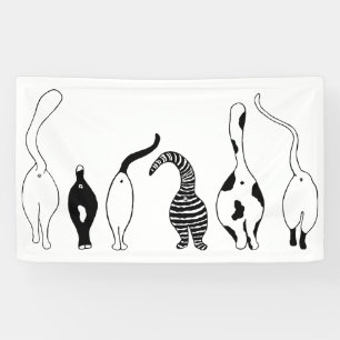 Cat-Hintern Banner