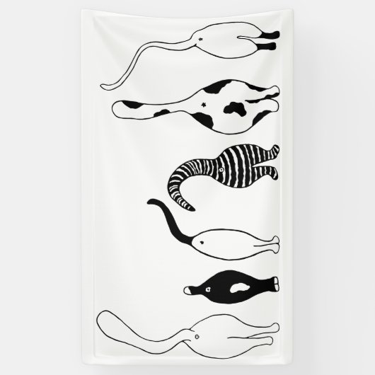 Cat-Hintern Banner (Vertikal)