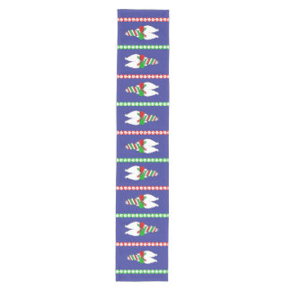 Cat Hintern Christmas Green Mittelgroßer Tischläufer