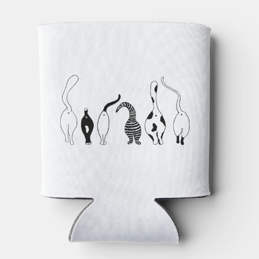 Cat-Hintern Dosenkühler (Rückseite)