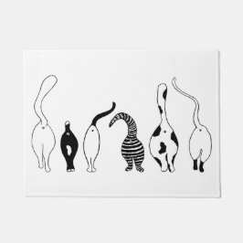 Cat-Hintern Fußmatte