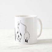 Cat-Hintern Kaffeetasse (VorderseiteRechts)