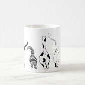 Cat-Hintern Kaffeetasse (Mittel)