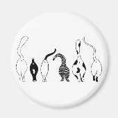 Cat-Hintern Magnet (Vorne)