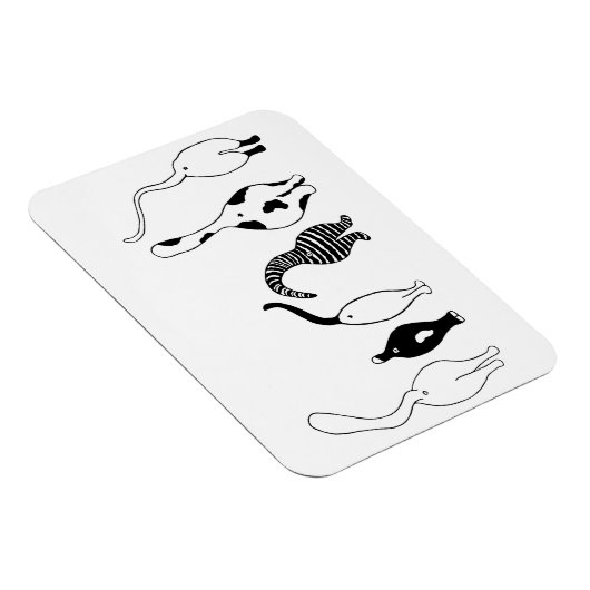 Cat-Hintern Magnet (Rechte Seite)