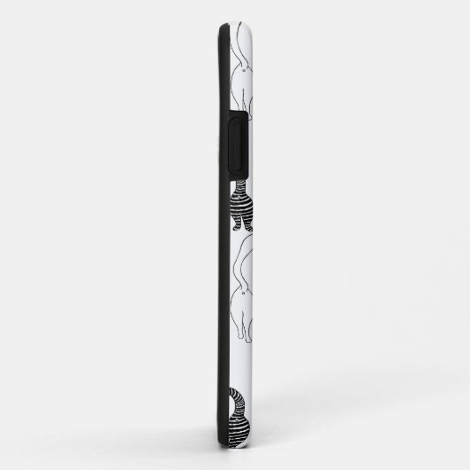 Cat Hintern Muster Case-Mate iPhone Hülle (Hinten/Rechts)