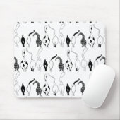 Cat Hintern Muster Mousepad (Mit Mouse)